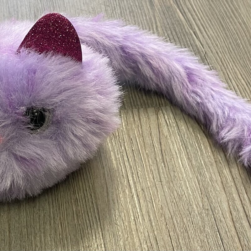 Pomsies Plush Toy, Lavander, Size: Pre-owned