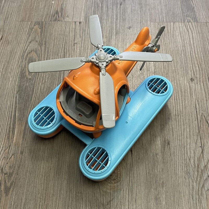 Green Toys Seacopter, Blue/ora, Size: Pre-owned
AS IS