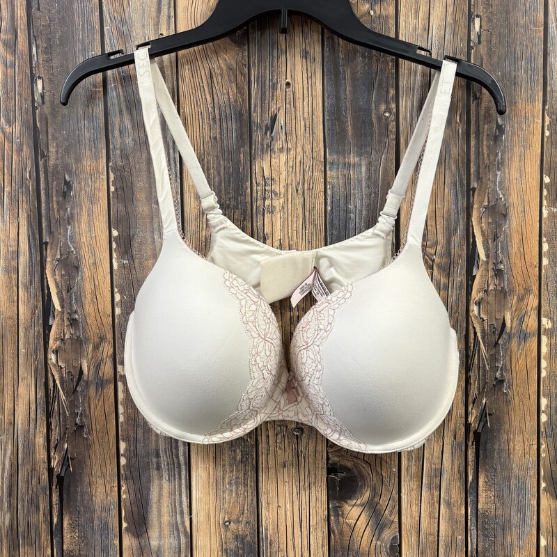 Cream VS Bra, Size: 38D