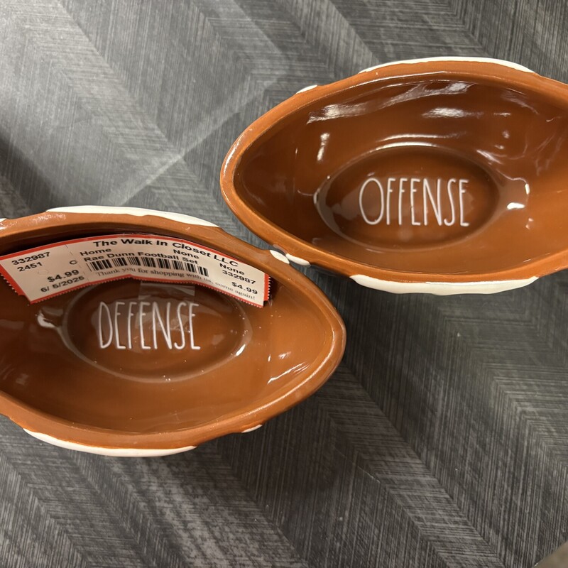 Rae Dunn Football Set