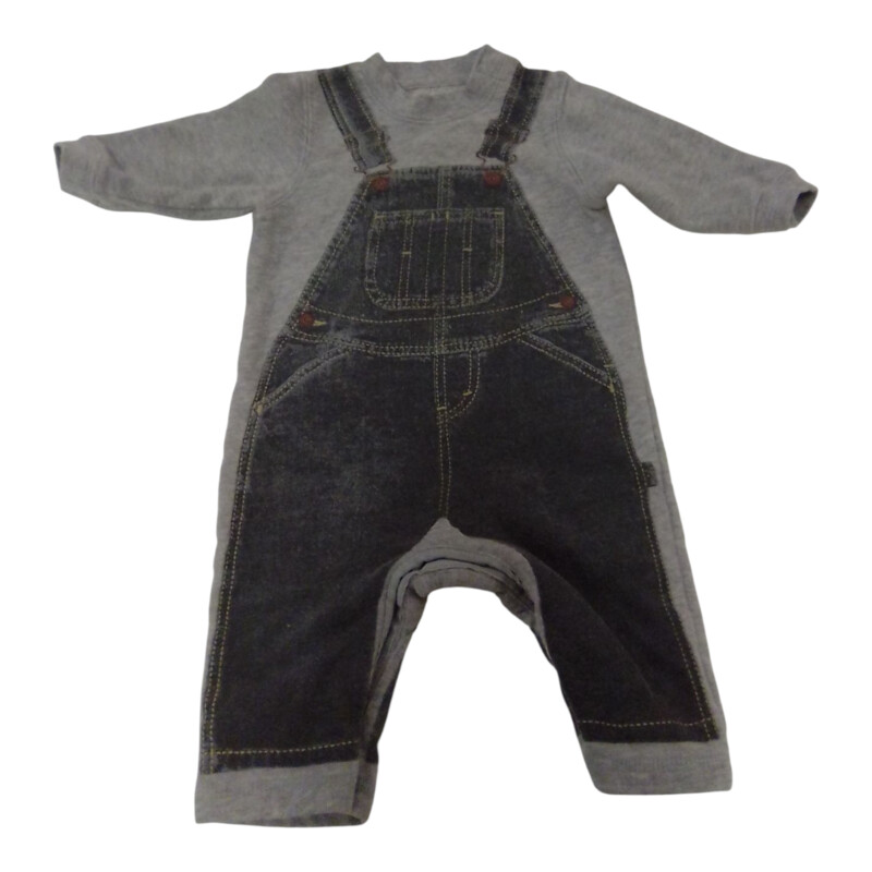 1pc Sleeper: Overalls