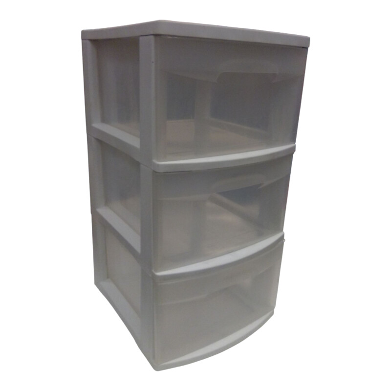 3 Drawer Plastic Storage