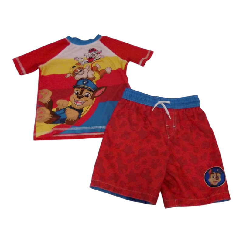 2Pc Swim Outfit:Paw Patro