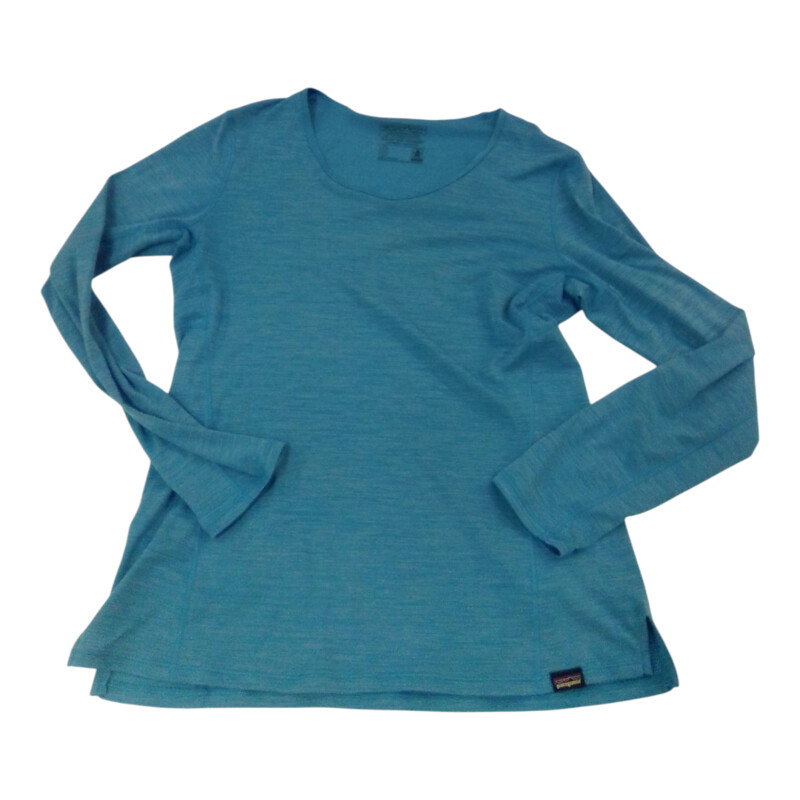 Long Sleeve Shirt: Blue S