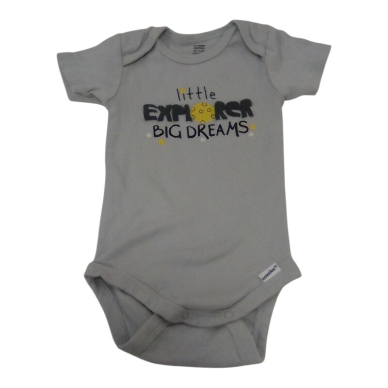 Onesie: Little Explorer, Boy, Size: 3/6m

Located at Pipsqueak Resale Boutique inside the Vancouver Mall, Suite 230, (upstairs between Round 1 and Golds Gym) or online at: #pipsqueakresale

All items are photographed prior to being steamed. Cross posted, items are located at #PipsqueakResaleBoutique, payments accepted: cash, paypal & credit cards. Any flaws will be described in the comments. More pictures available with link above. Local pick up available at the #VancouverMall, tax will be added (not included in price), shipping available (not included in price, *starts at $9.99; please contact regarding shipment of toys or other larger items), item can be placed on hold with communication, message with any questions. Join Pipsqueak Resale - Online to see all the new items! Follow us on IG @pipsqueakresale / Facebook @pipsqueakresaleboutique & Thanks for looking! Due to the nature of consignment, any known flaws will be described; ALL SHIPPED SALES ARE FINAL. All items are currently located inside Pipsqueak Resale Boutique as a store front items purchased on location before items are prepared for shipment will be refunded.

#resalerocks #shopsmall #pipsqueakresale #shopvanmall #vancouverwa #portland #reusereducerecycle #fashiononabudget #chooseused #consignment #savemoney #shoplocal #weship  #shopvanmall #vancouvermall #vancouver #vancouverwashington #keepusopen #shoplocalonline #resale #resaleboutique #mommyandme #minime #fashion #reseller #usedclothing #usedtoys #secondhand #consign #store #clothes #womensclothes #kidsclothes #shopvancouvermall