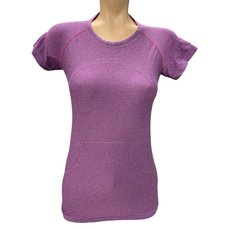 Lululrmon Shirt, Prple, Size: S