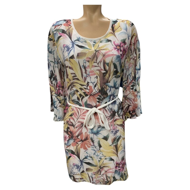 Elena Baldi Dress 100%sil, Multi, Size: M