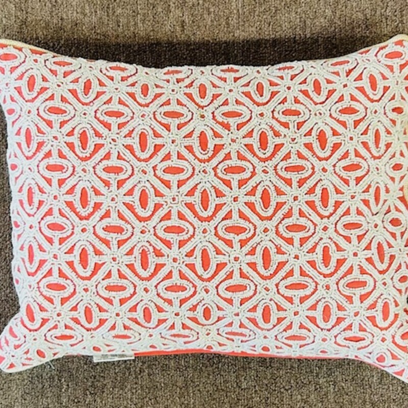 Kim Seybert Beaded Pillow