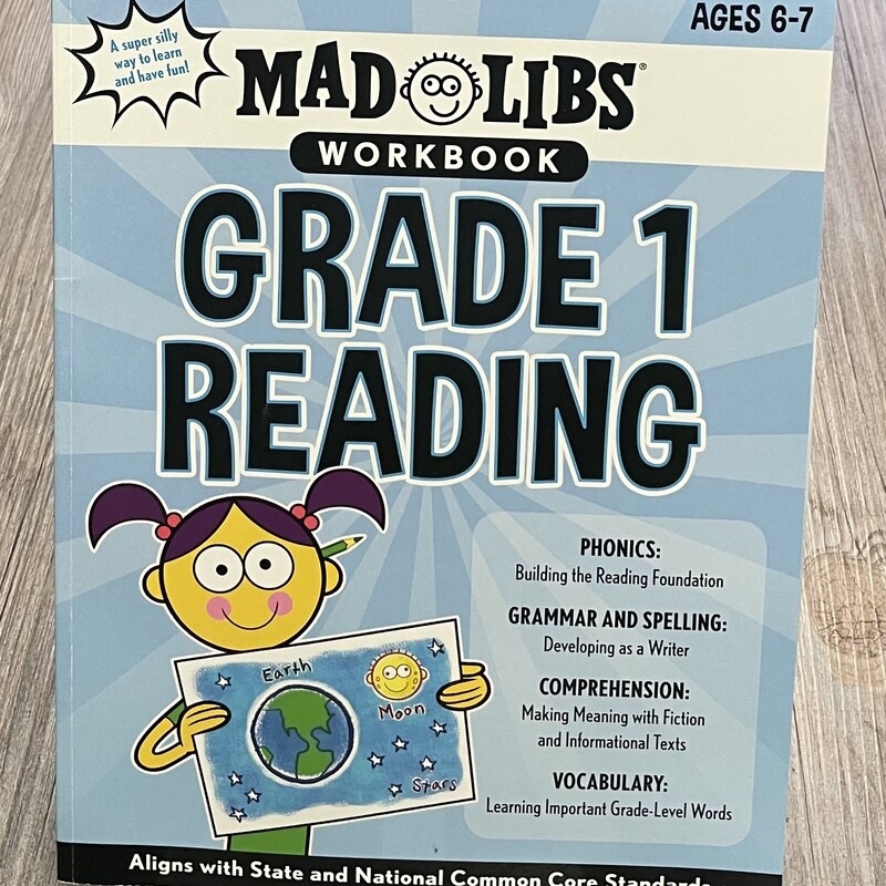 Mad Libs Work Book Grade