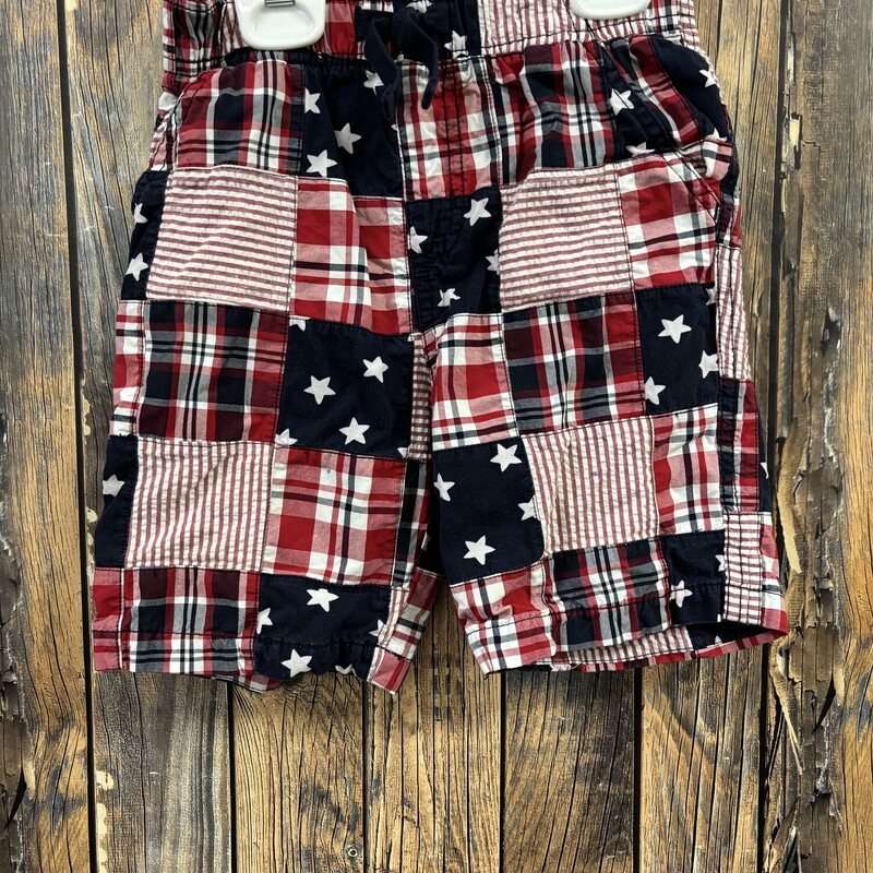 Gymboree Flag Shorts, Size: 4T