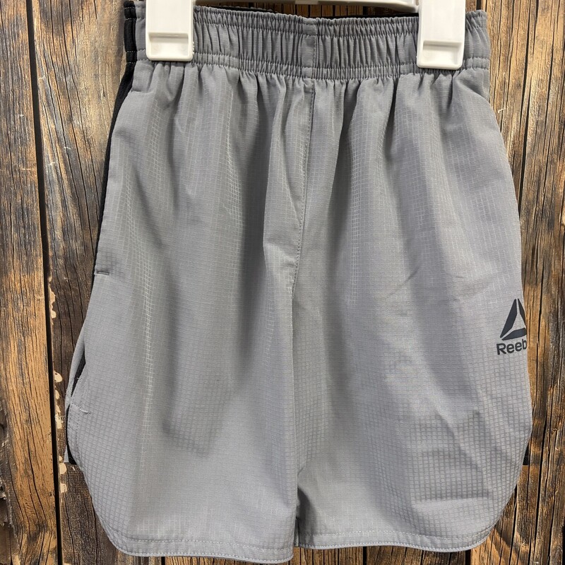 Silver/black Reebok Short, Size: 5