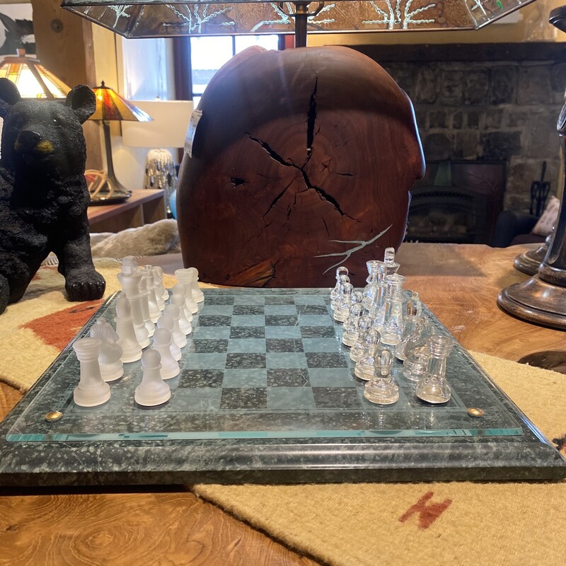 Marble And Glass Chess