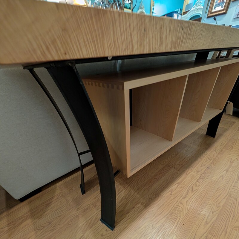 Custom Entertainment Center, Locally Made, Curly Maple
65 x 19 x 32h