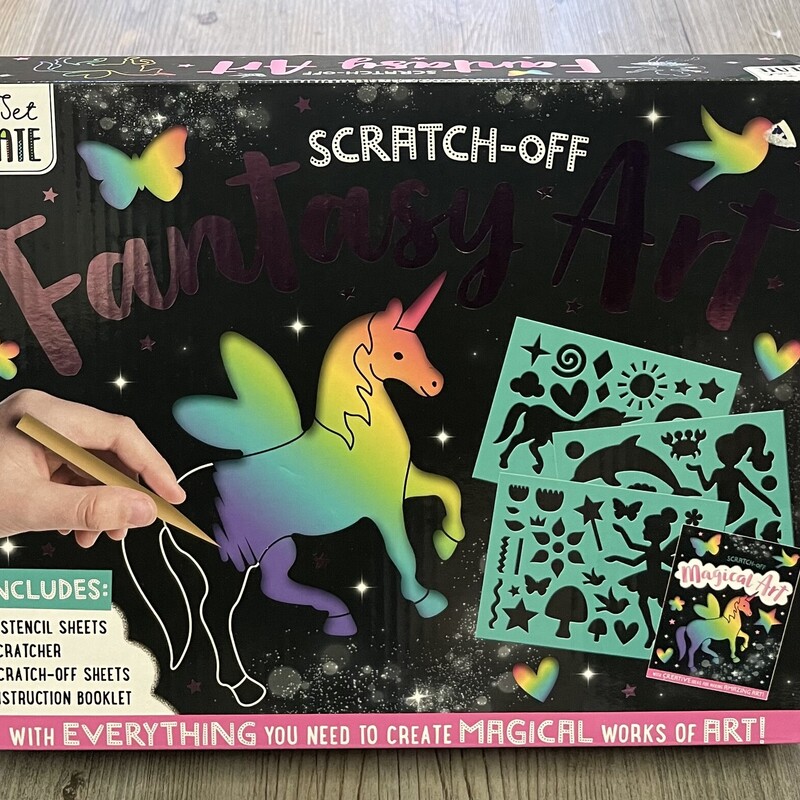 Scratch Off Fantasy Art, Multi, Size: 6Y+
NEW