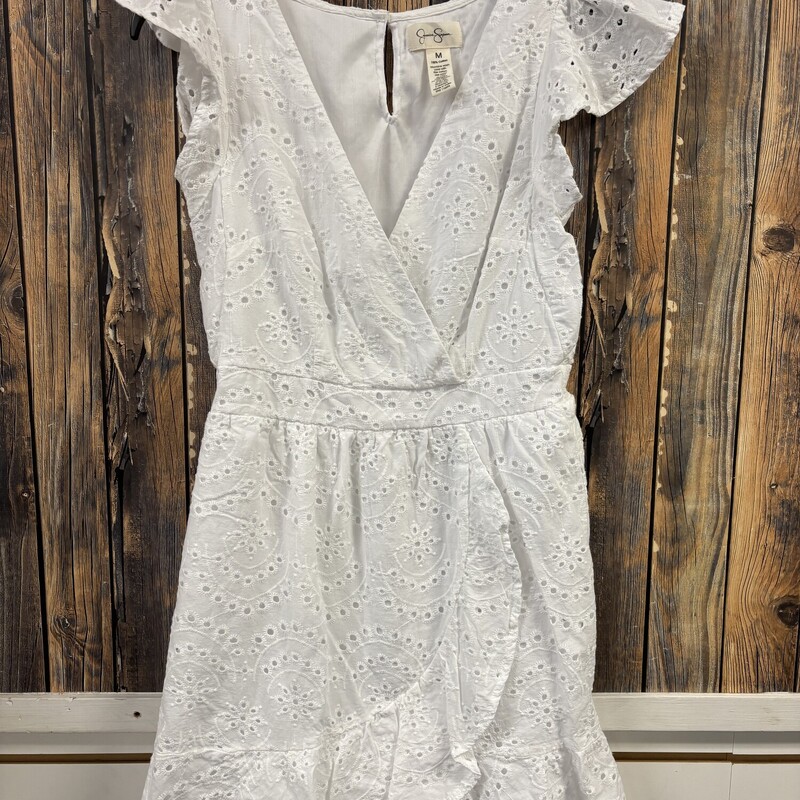 White Jessica Simpson Dress, Size: Medium