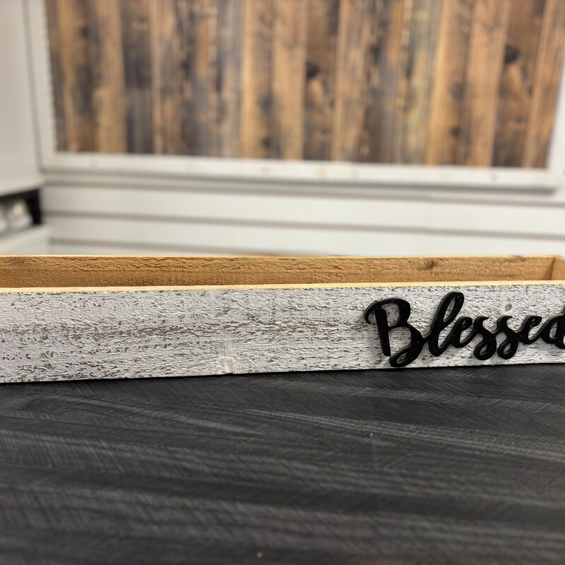 Blessed Wooden Box, Size: 5x24x3