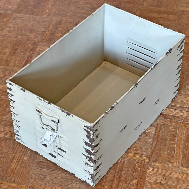 Metal Bin 17.5 X 11.5 X 9