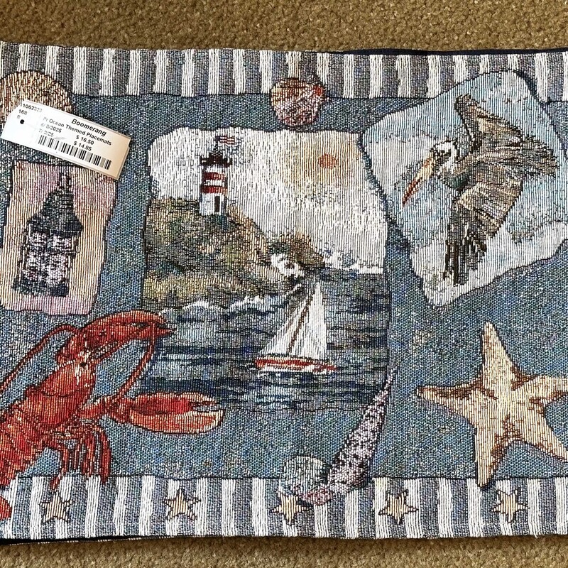 Pr Ocean Themed Placemats