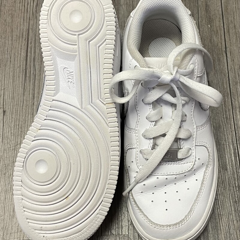 Nike Lace Up Sneaker, White, Size: 4Y