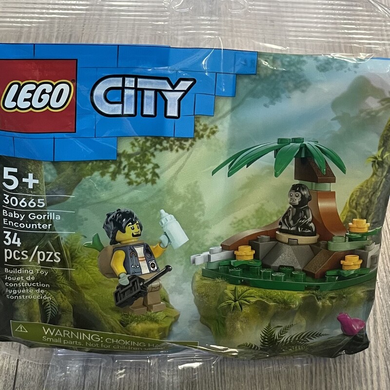 Lego City Baby Gorilla