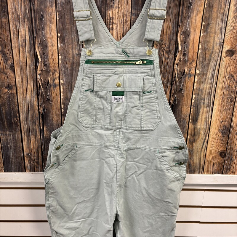 NWT Green Overalls, Size: L 8-10