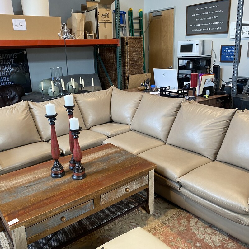 Leather Company Sectional