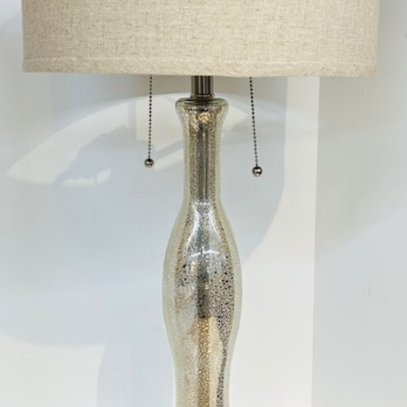 Mercury Glass Double Bulb