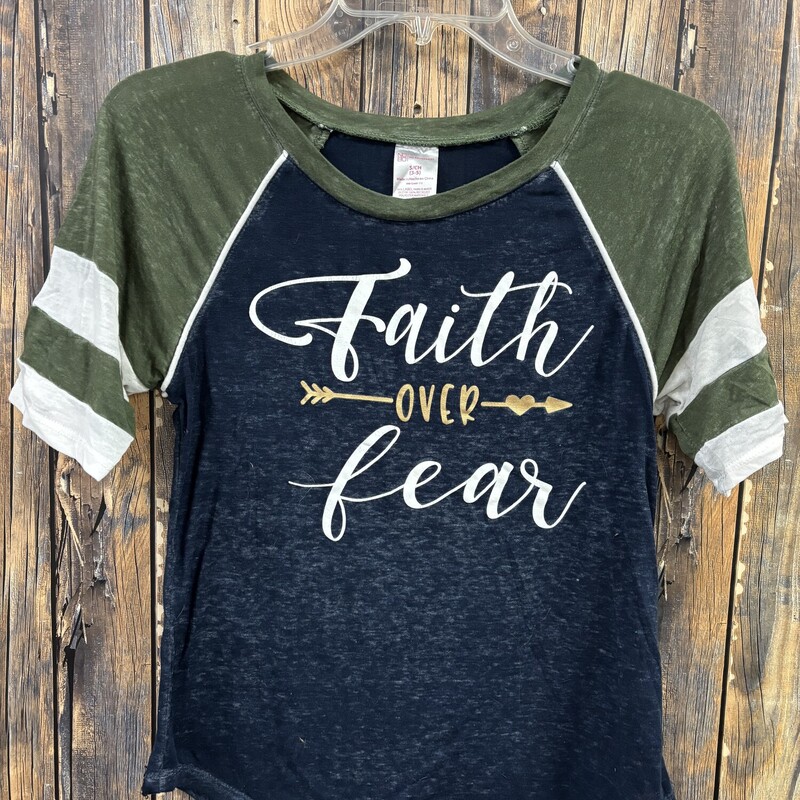 Faith Over Fear Shirt, Size: S