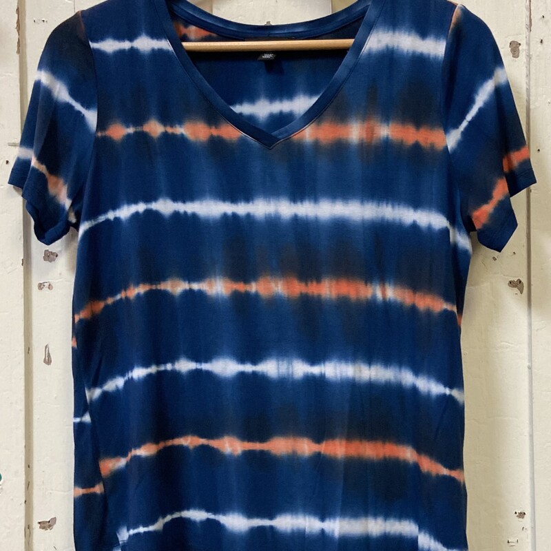 Blu/W/Or Tie Dye T<br />
Blu/W/Og<br />
Size: S R $53