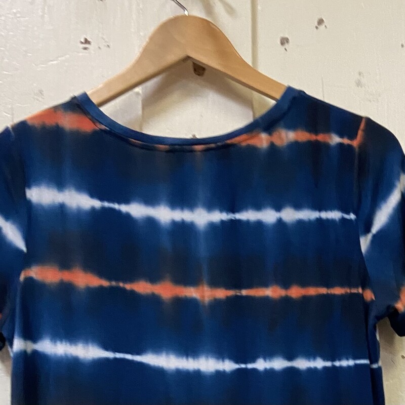 Blu/W/Or Tie Dye T<br />
Blu/W/Og<br />
Size: S R $53