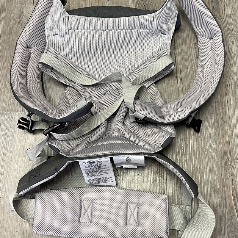Ergo 360 Baby Carrier Cool Air Mesh, Grey, Size: Pre-owned