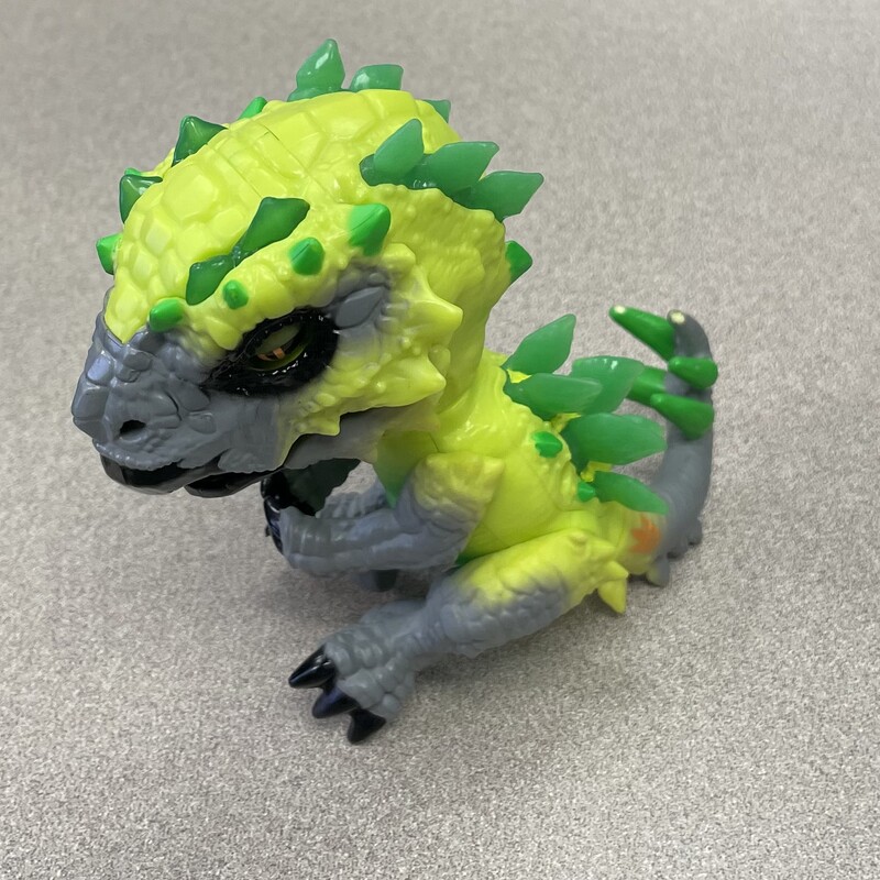 Fingerling Untamed Raptor, Green, Size: None