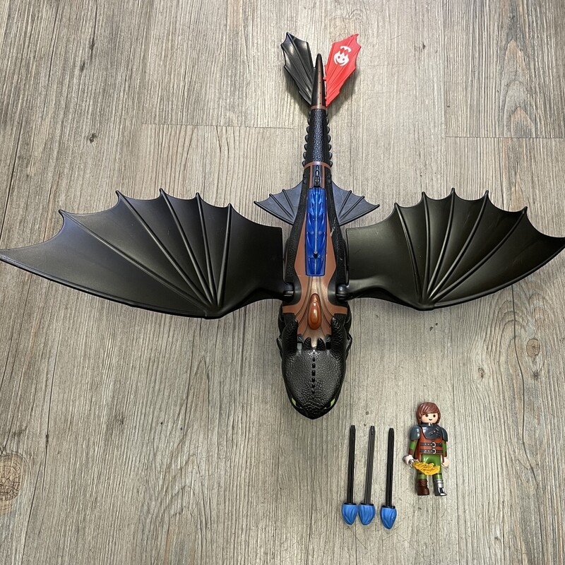 Playmobil How To Train Your Dragon
Black, Size: 3Y
Toothless
AS IS