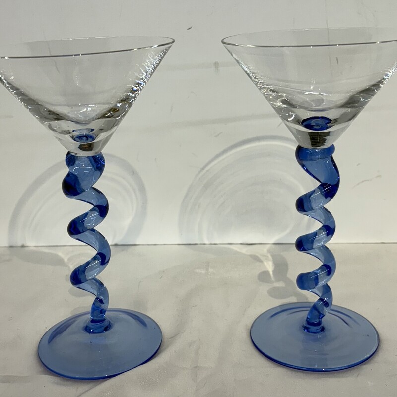 2Glass SpiralStem Martini