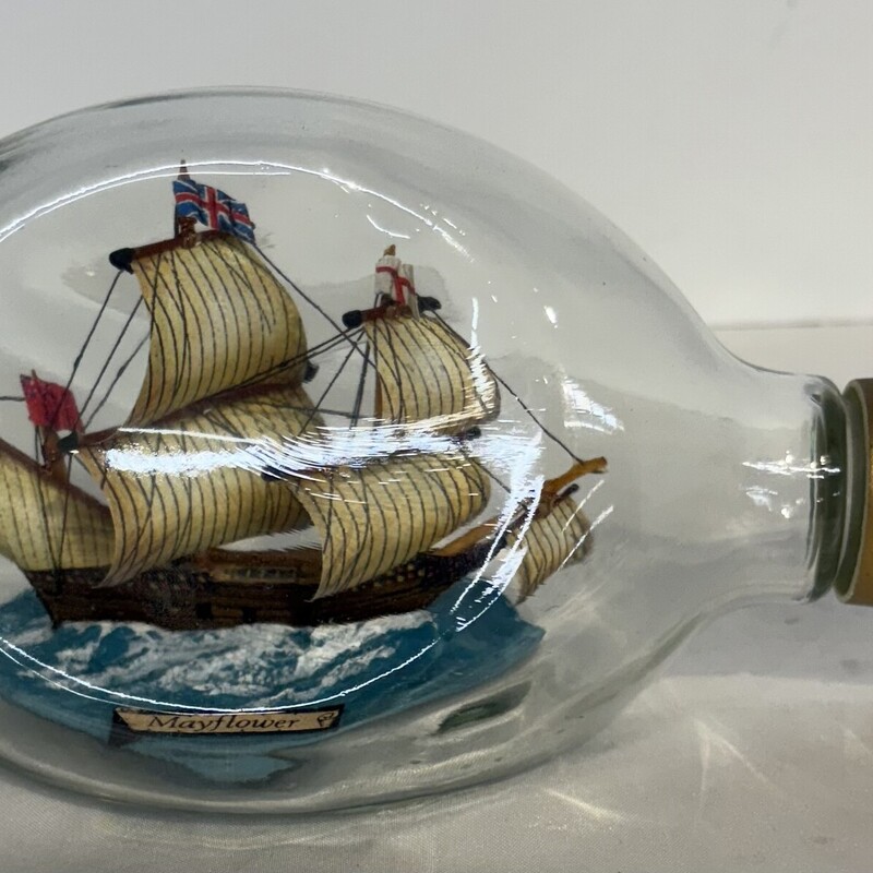 Mayflower Ship In Bottle