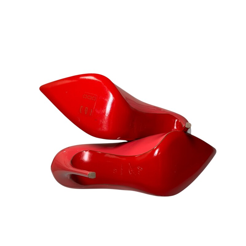 Louboutin Pigalle 100 BonBon Patent Heels

Size 40

In excellent condition. Like new.

Comes with original dust bag and box.