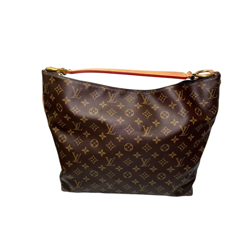 Louis Vuitton Sully Monogram Hobo Shoulder Bag<br />
<br />
Date Code: CA3194<br />
<br />
Dimensions: 14 L x 13 H inches<br />
<br />
In excellent condition. Some minor marks on the strap.<br />
<br />
Comes with the original box. No dust bag.
