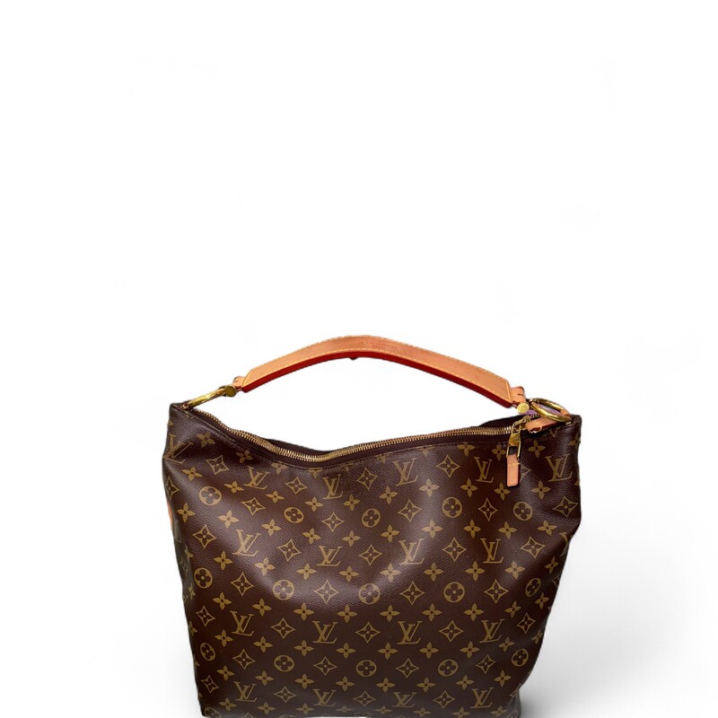 Louis Vuitton Sully Monogram Hobo Shoulder Bag

Date Code: CA3194

Dimensions: 14 L x 13 H inches

In excellent condition. Some minor marks on the strap.

Comes with the original box. No dust bag.