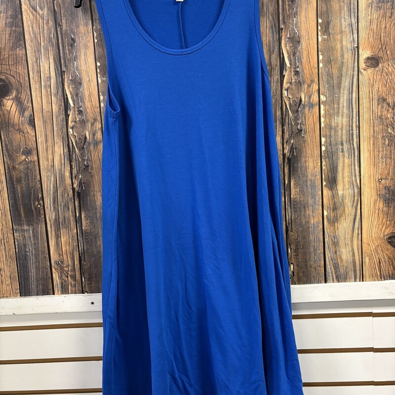 Blue Zenana Dress, Size: L