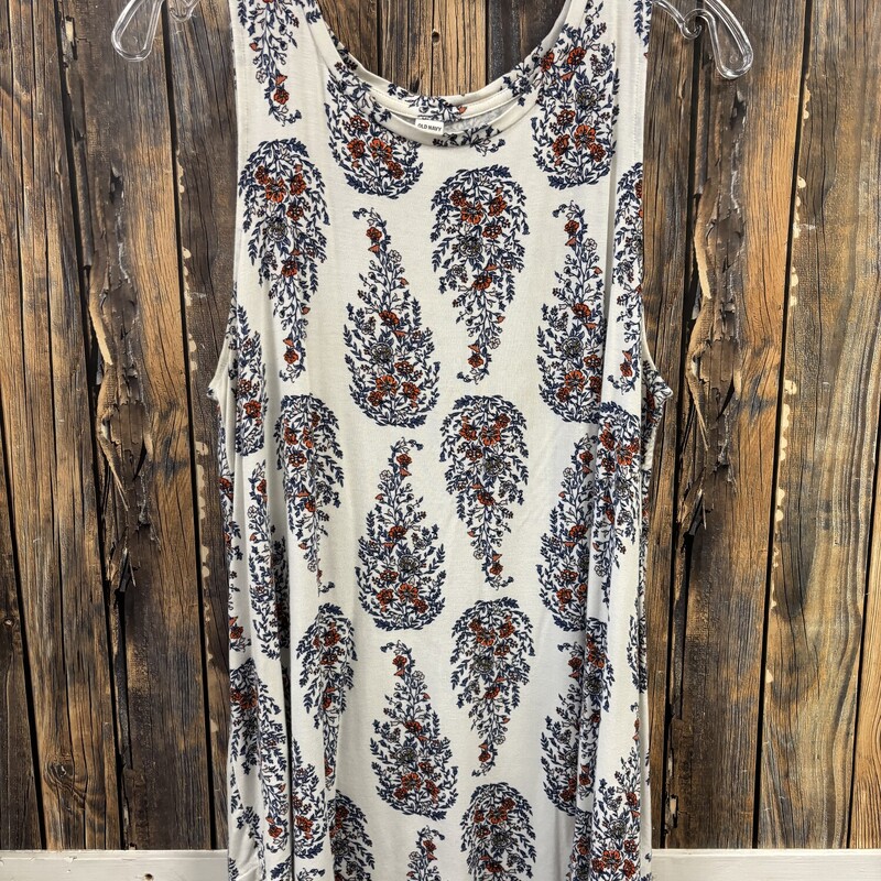Old Navy Floral Tank, Size: L