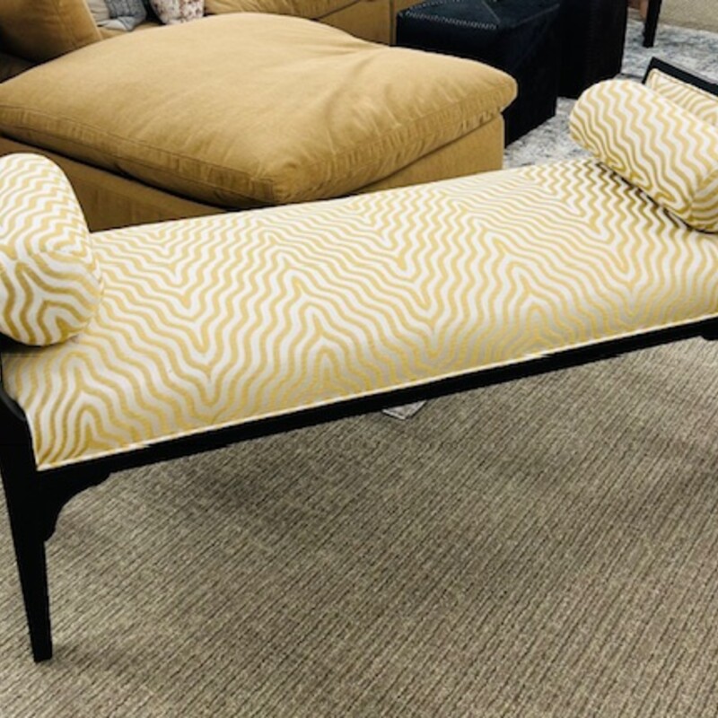 Swirl Upholstered Bench