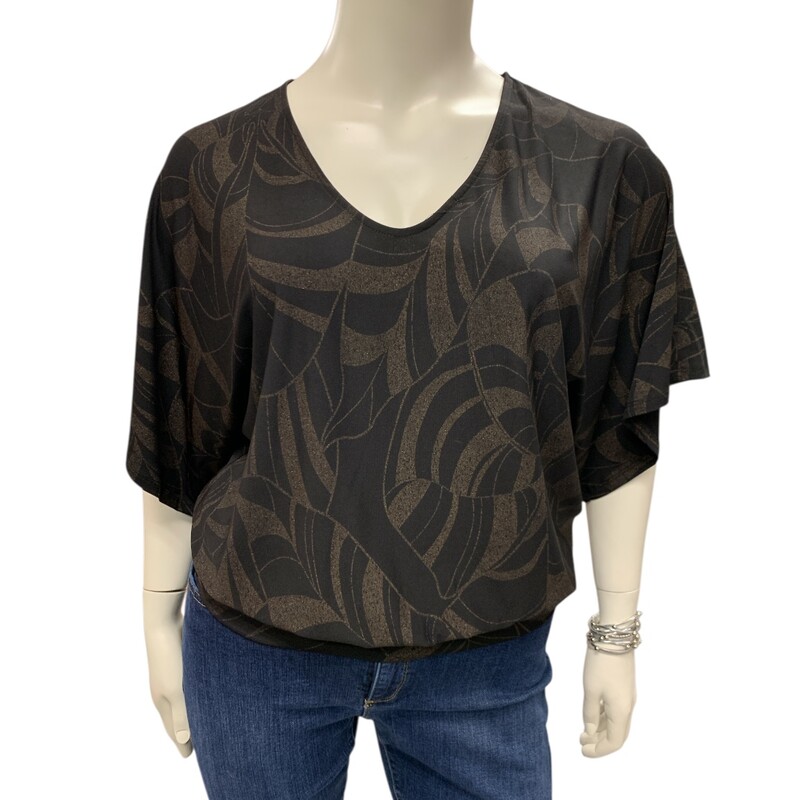 Pure By Suzy, Blk/gold, Size: L