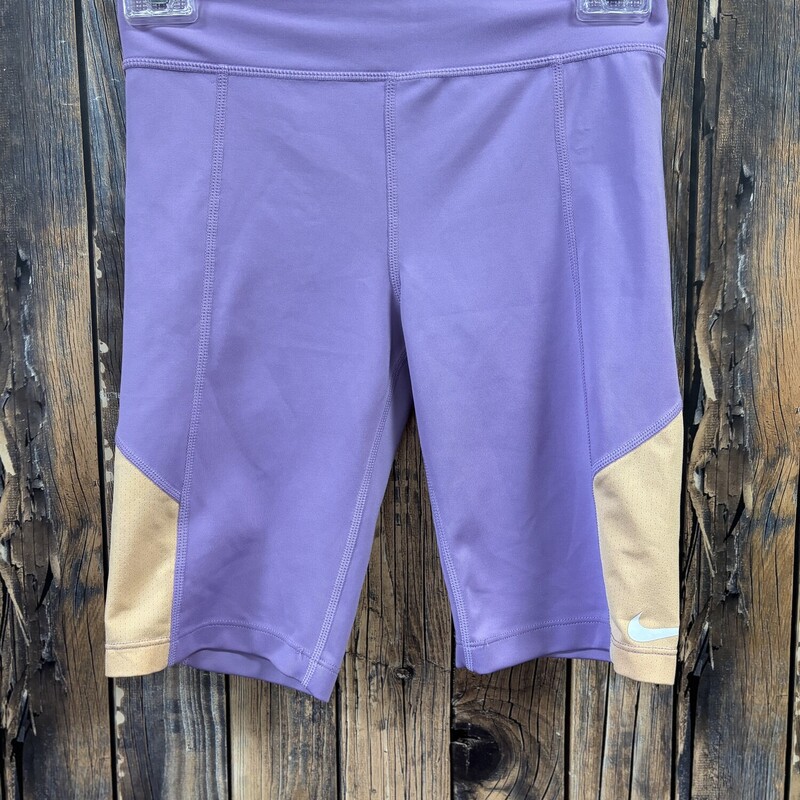 Purple Nike Biker Shorts