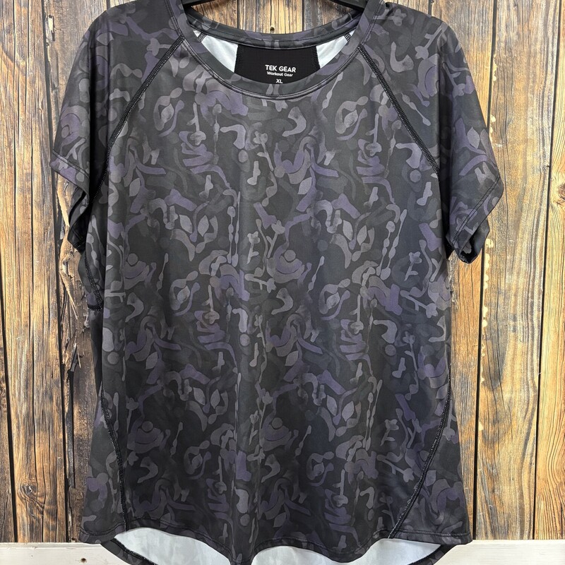 Floral Tek Gear Top, Size: XL