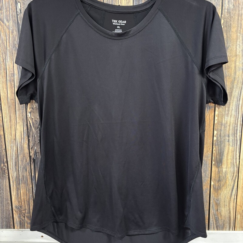 Black Tek Gear Top, Size: XL