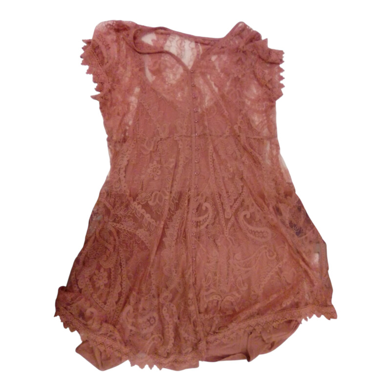 Dress: Orange Lace