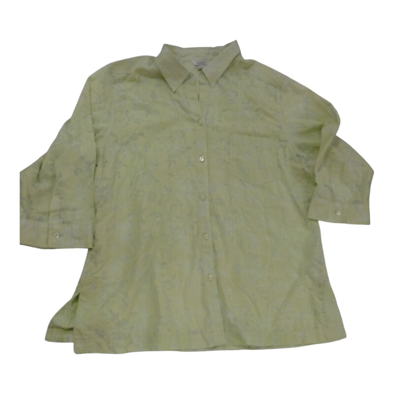 LS Shirt: Yellow Floral