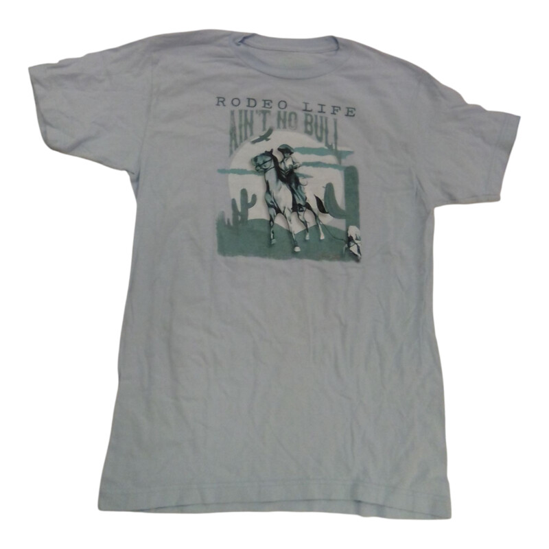 Shirt: Blue Horse Rider