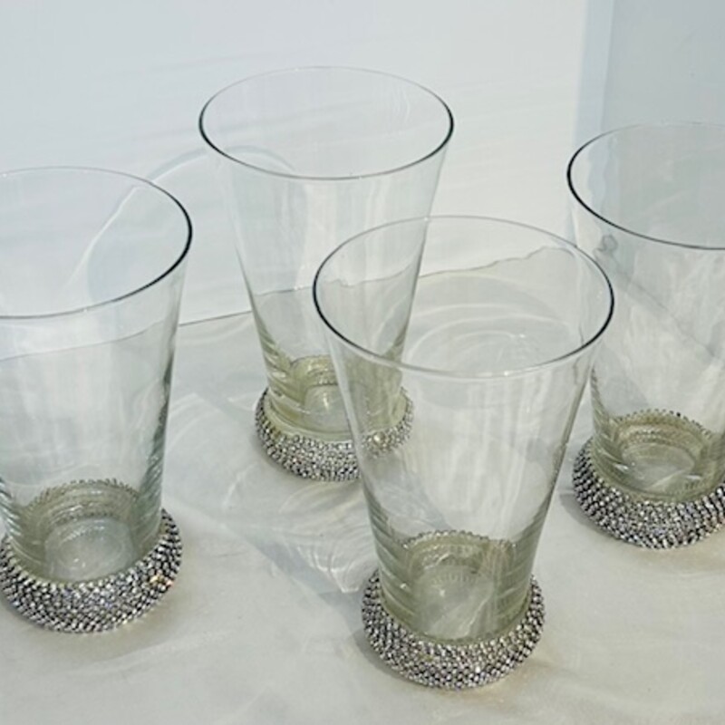 Rhinestone PilsnerGlasses