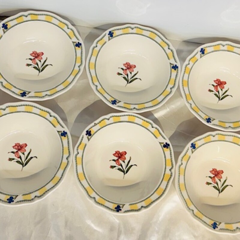 S6Noritake Soup Bowls